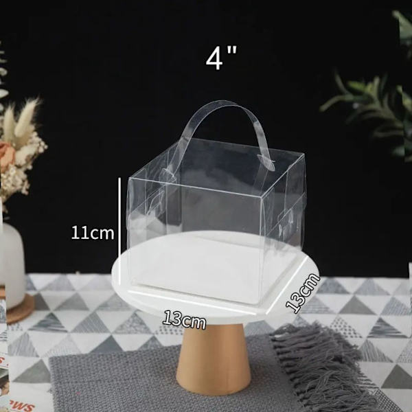 10 Stk Kageæske Gaveæske 13X13X11CM 13X13X11cm