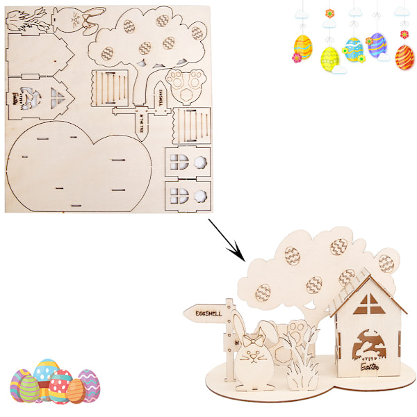 Palapeli pupulelu 3D-palapeli C C C