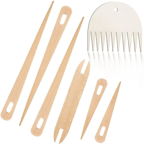 Trä Handvev DIY Hantverk Trästickning Virkning