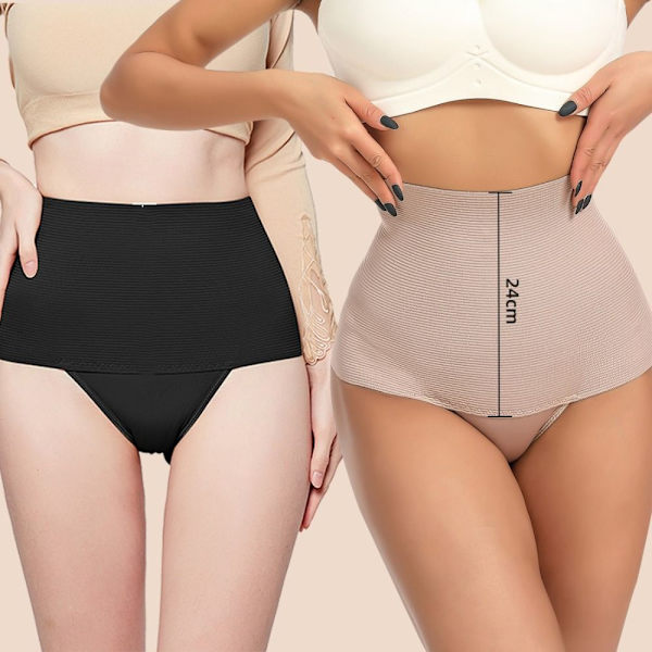 Hög midja magkontroll trosor Trosa Shaper APRICOT L apricot L