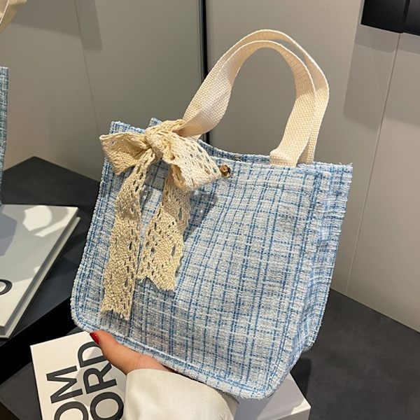 Canvas tygväskor Bärväska KHAKI L Khaki L