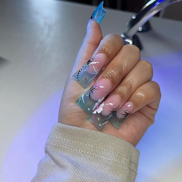 Franska Fake Nails False Nail XH-91-32 XH-91-32 XH-91-32