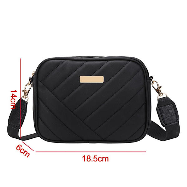 Kvinnor Axelväska Kvinnlig Crossbody Handväska WINE RED wine red