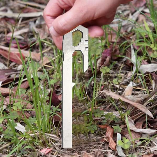 1/6 stk. Campingteltpæle Baldakin teltpløkker 22CM-6STK 22CM-6STK 22cm-6pcs
