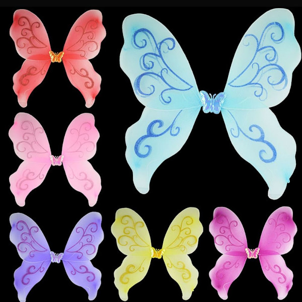 Barnkostymrekvisita Butterfly Wings 2 2 2