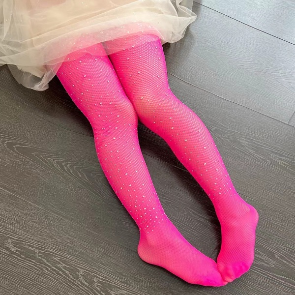 Fiskenett strømpebukse ROSA ROSA pink