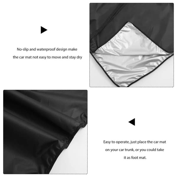 Enkeltlags bagagerumsmåtte Single-layer