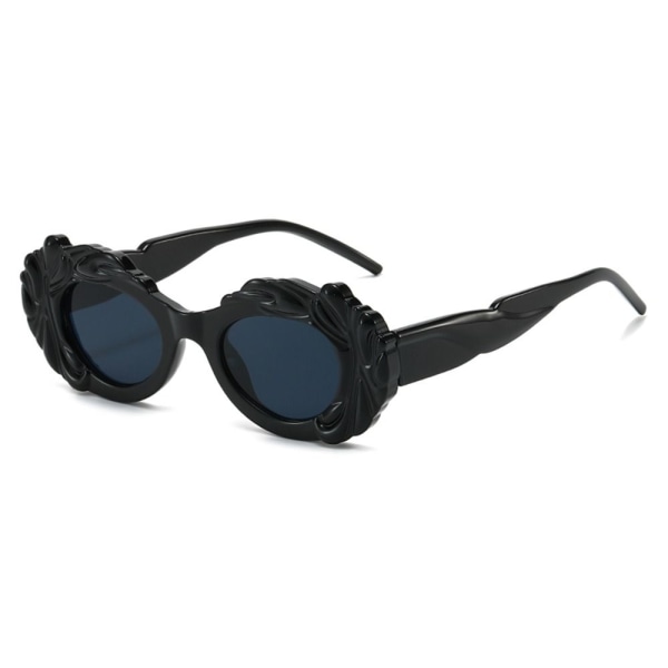 Ovale Solbriller Cloud Solbriller SORT SORT Black