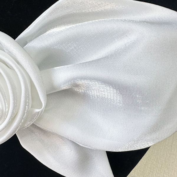 Bow Fabric Patch Flower Kangastarra MUSTA Black