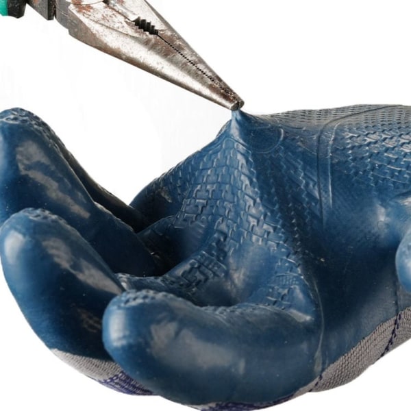 Prägling Arbetshandskar Latex Work Safe Handskar Skyddsvantar
