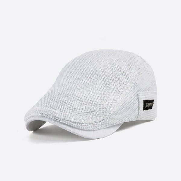 Baretter Hat Cabbie Flad Kasket HVID white