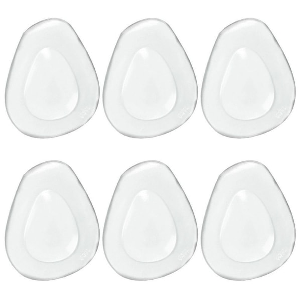 Anti-Pain Inserts Half Pohjalliset läpinäkyvä Transparent