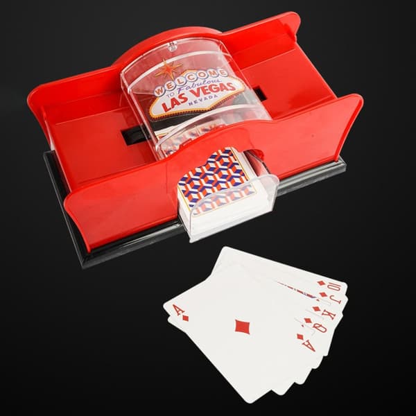 Kortblander Poker Blandemaskine SORT Black