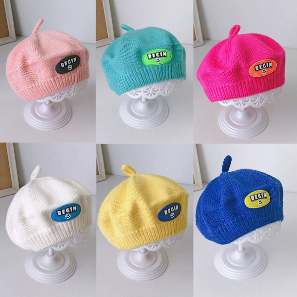 Baby Basker Hatt Barn Basker GUL yellow