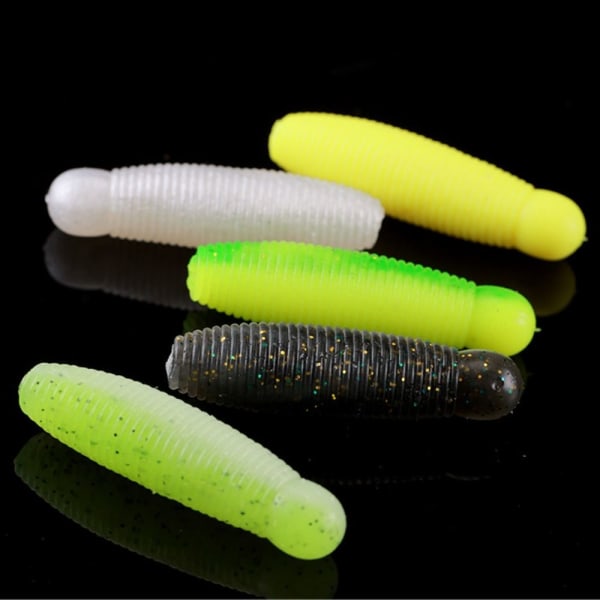 10/20 STK Bløde Fiskelok Fiske Jig Lure SORT 6.3G 10 STK black 6.3g 10pcs-6.3g 10pcs