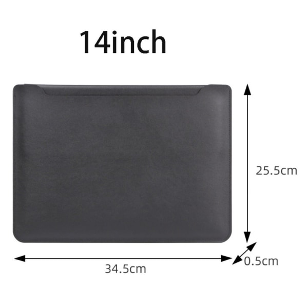 Laptop Sleeve Taske Notebook Cover GRÅ 14INCH grey 14inch