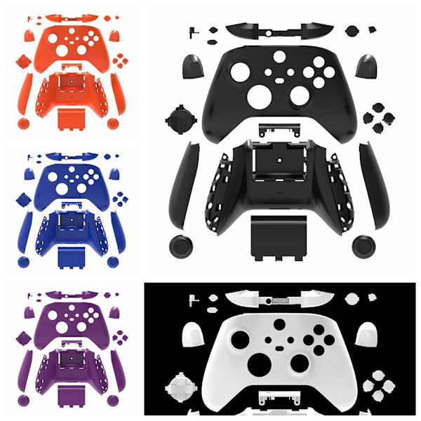 Game Controller Shell Gamepad Housing Shell HVID white