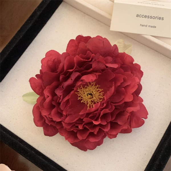 Simuleringsblomst Hårspenner Hårklyper 6 6 6