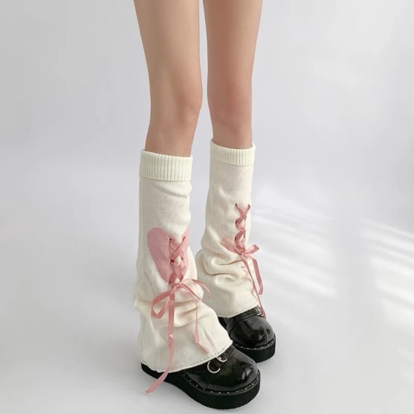 Jalkojenlämmittimet Löysät sukat Sukat MUSTAVALKOINEN Black&white
