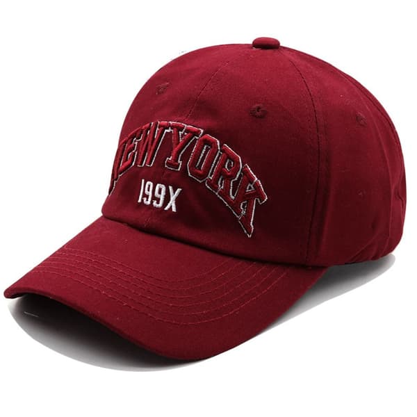 Bokstavsbroderade basebollkepsar Snapback-kepsar Marinblå navy