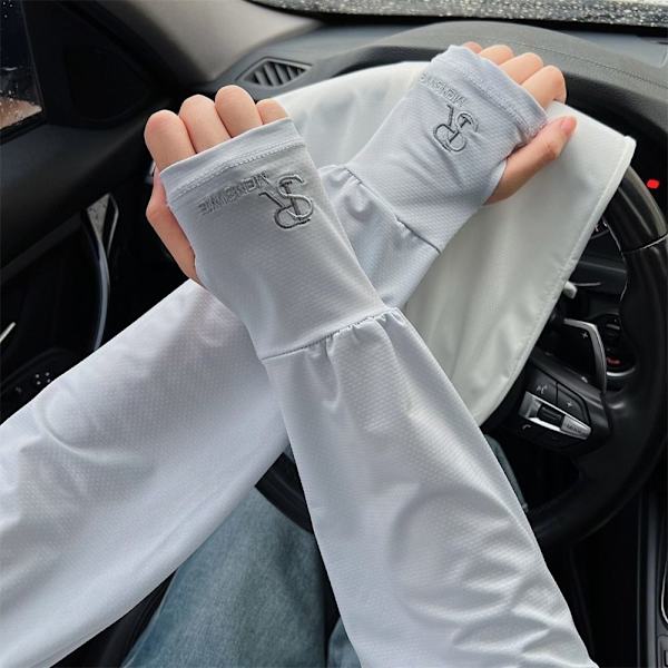 Solbeskyttelse Arm Sleeves Anti UV Arm Covers SORT black