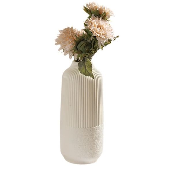 Blomvas Blomkruka VIT L White L