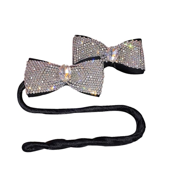 Hair Bun Maker Rhinestone Bow Hair Clip Bow Hair Stick