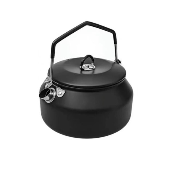 Camping vattenkokare kokande spishäll vattenkokare SVART Black