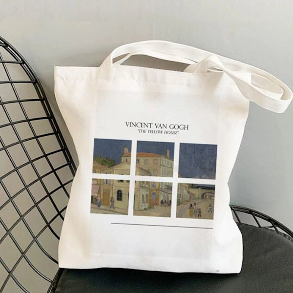 Lærredsstoftaske Shoppinghåndtaske M M M