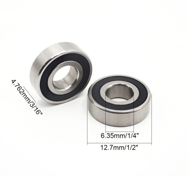 10ST djupt spårkullager R188-2RS Kullager 10ST 10STK 10PCS