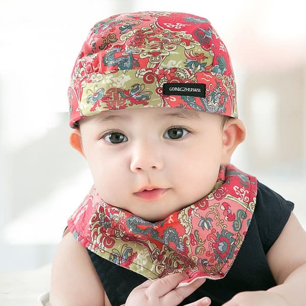 6-24M Spädbarnsmössor Babyhatt STIL 3HAT HAT Style 3Hat