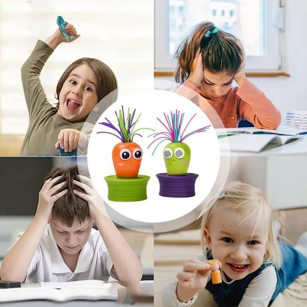 Hårtrekkende lyd Gulrotleker Gulrotskrikleker 2 2 2