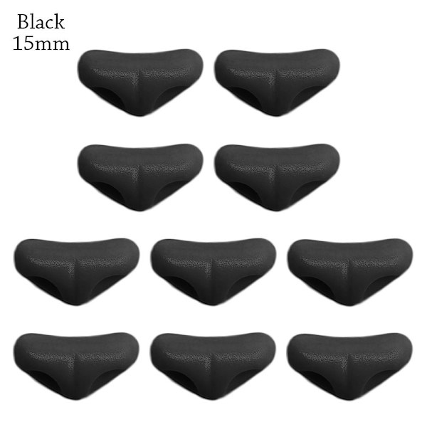 Triangle Nose Safety Parts SORT 15MM Black 15mm