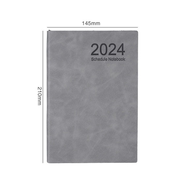 2024 Diary Book 2024 Planner Notebook STIL A-GRÅ STIL A-GRÅ Style A-Grey