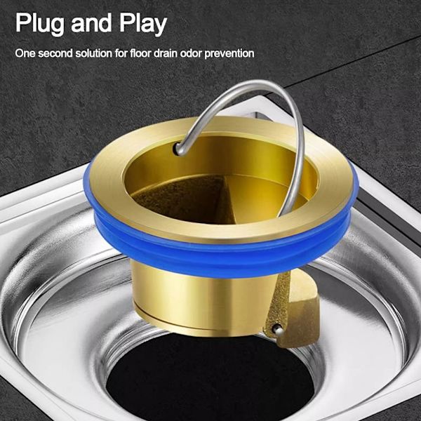 Dusch Golvavlopp Handfat Sil VIT PLASTKÄRNA PLASTKÄRNA white plastic core-plastic core