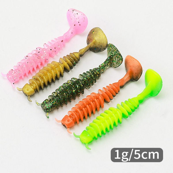 Kalastus Soft Lures Kalastus Jig Viehe VIHREÄ green