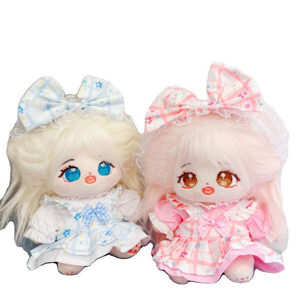 Docka Härliga Kläder Prinsessklänning BLÅ 10CM Blue 10cm