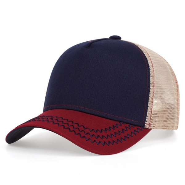 Baseballkasket Solhat HVID-SORT HVID-SORT White-Black