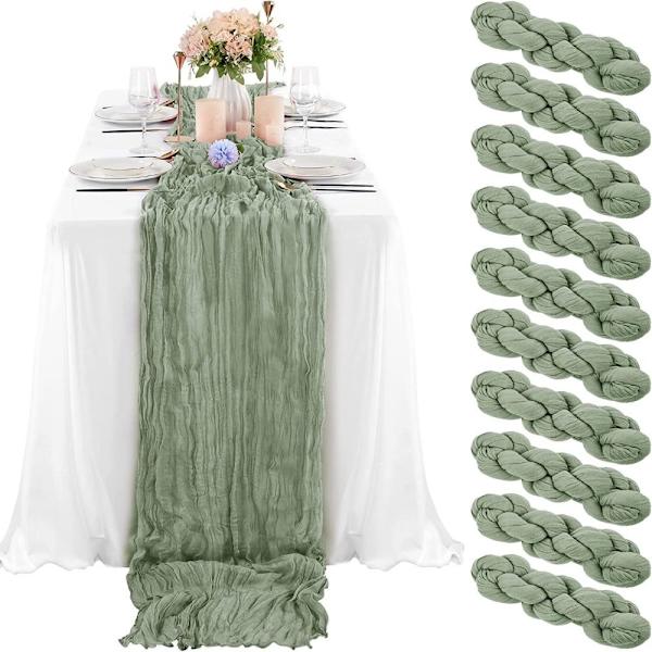 1 st. Ostduksservett Gauze Servett LJUST GRÖN Light Green