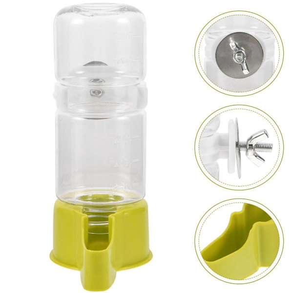 Bird Cage Water Feeder Drinker Feeder Bird Water Feeder flaskor