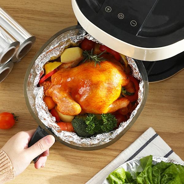 BBQ Aluminiumsfolie Air Fryer Staniol 10UM 5MX30CM 10UM 5MX30CM 10um 5mx30cm