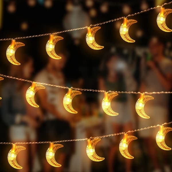 Eid Mubarak Lysstreng 1.5M 10 LED B