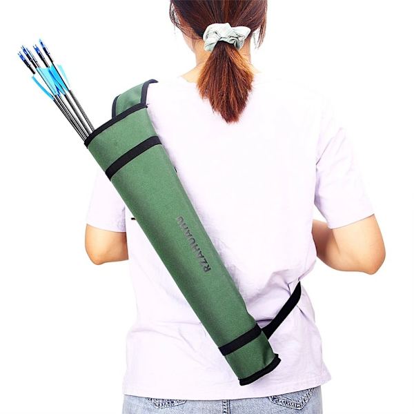 Arrow Quiver -pidike Oxford Kangas Arrow Laukku MUSTA black