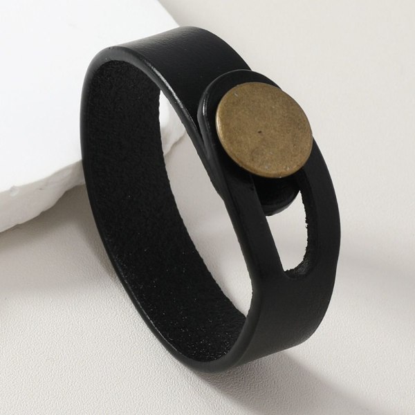 Leather Par Armbånd Best Friend Armbånd SVART black