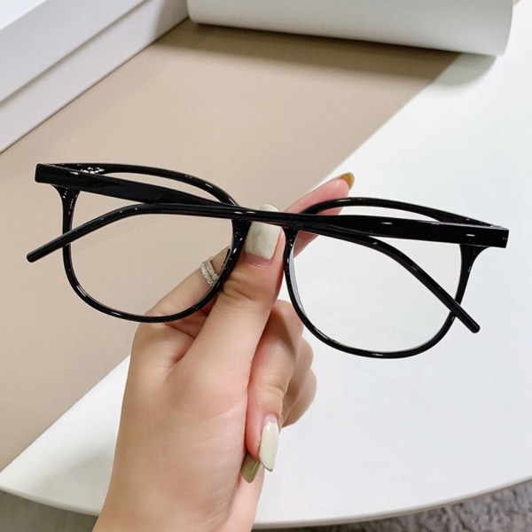 Anti-Blue Light Glasses Square Eyeglasses TRANSLUCENT TEA Translucent tea