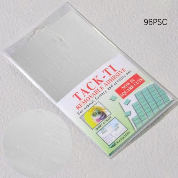 Nail Stand Nail Holder 96 KPL CLEAR CLAYS 96PCS Clear Clays