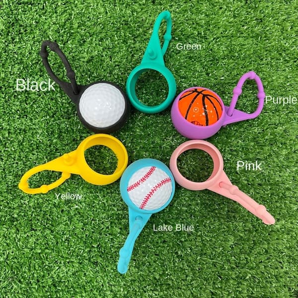 Nøkkelring Golfball Midjeholder RØD Red