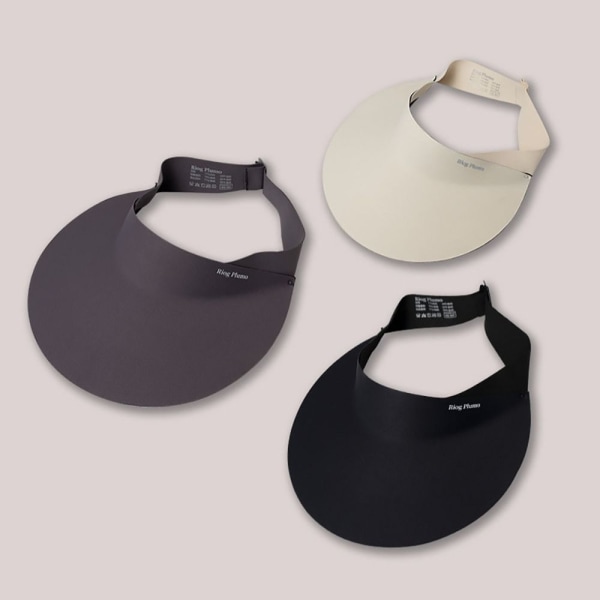 Leveä Visor Lim Hat cap TUMMANHARMAA Dark gray