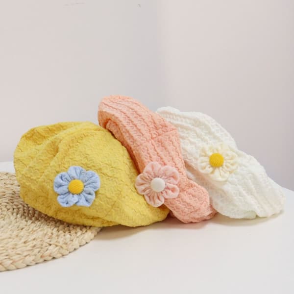 Baby Beret Hat Solhat BLÅ Blue