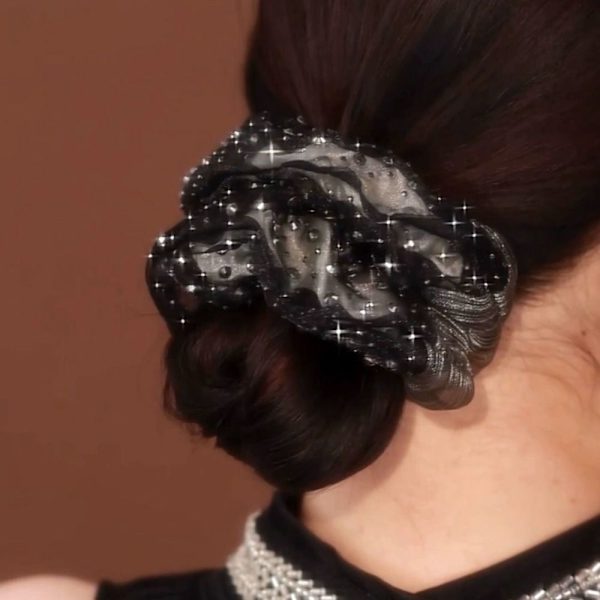 Flower Hair Clip Hair Bun Maker 02 02 02